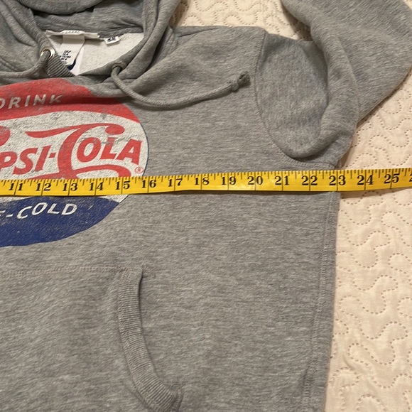 H&M Gray Pepsi Hoodie Size Medium - Picture 8 of 10